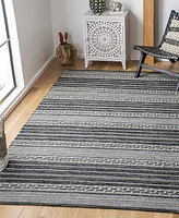 Safavieh Striped Kilim Iii STK516Z 7'x7' Square Area Rug