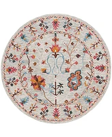 Safavieh Blossom Iii BLM685F 6'x6' Round Area Rug