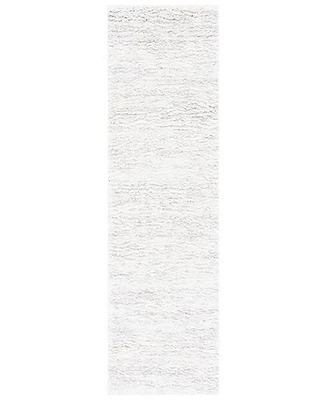 Safavieh Berber Shag 300 BER563F 2'3"x12' Runner Area Rug