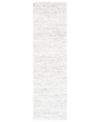 Safavieh Berber Shag 300 BER563F 2'3"x10' Runner Area Rug