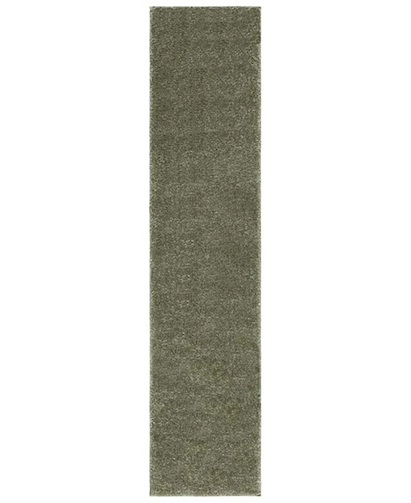 Safavieh Tahoe Shag THO670W 2'x8' Runner Area Rug