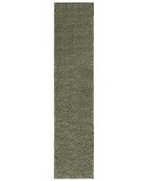 Safavieh Tahoe Shag THO670W 2'x8' Runner Area Rug