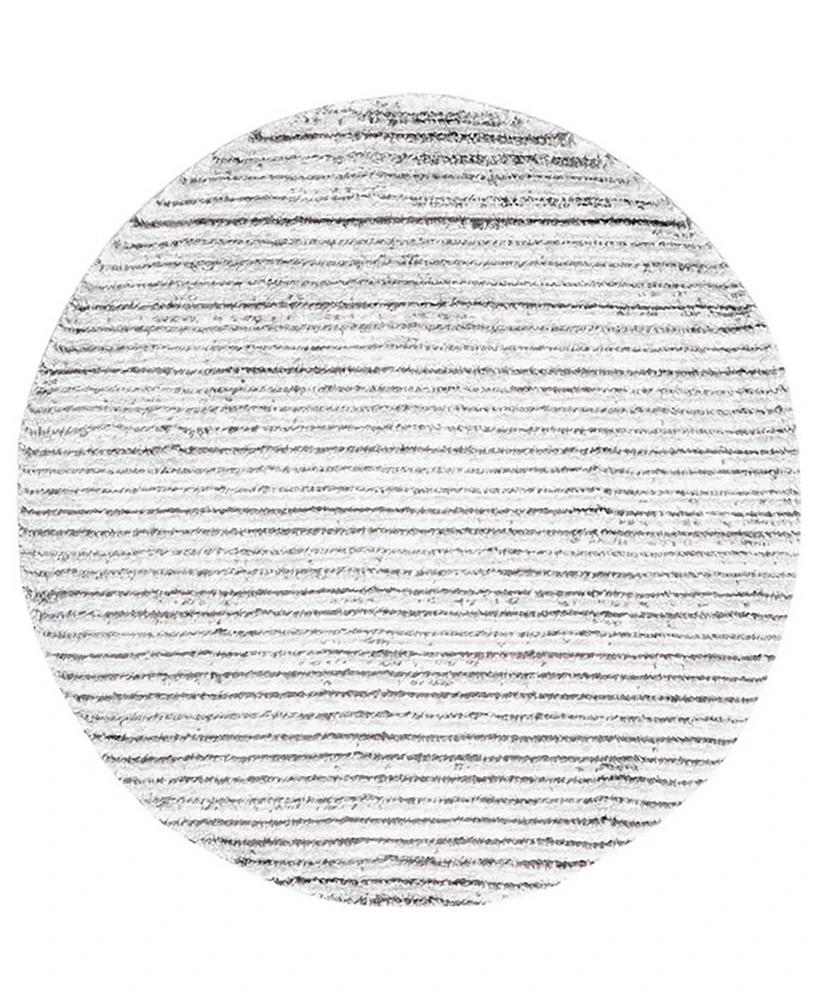 Safavieh Berber Shag 300 BER545F 7'x7' Round Area Rug