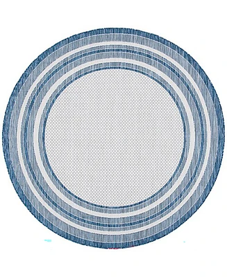 Safavieh Courtyard I CY84753412 4'x4' Round Area Rug