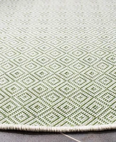 Safavieh Hampton I Indoor/Outdoor HTN230Y 6'5"x6'5" Round Area Rug