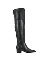 Marc Fisher Ltd Women's Lottie Pointy Toe Over The Knee Dress Boots