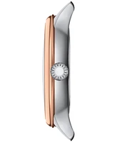 Tissot Women's Swiss Odaci-t Cream Leather Strap Watch 33mm