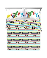 Sunny Side Up Disney Mickey Mouse Twin Sheet Set