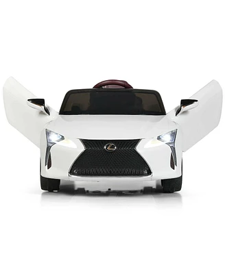 Sugift Lexus LC500 Licensed Kids 12V Ride Remote Control Electric Vehicle