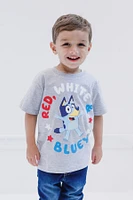 Bluey Boys Bingo Valentines Day July 4th Halloween Christmas Birthday T-Shirt to