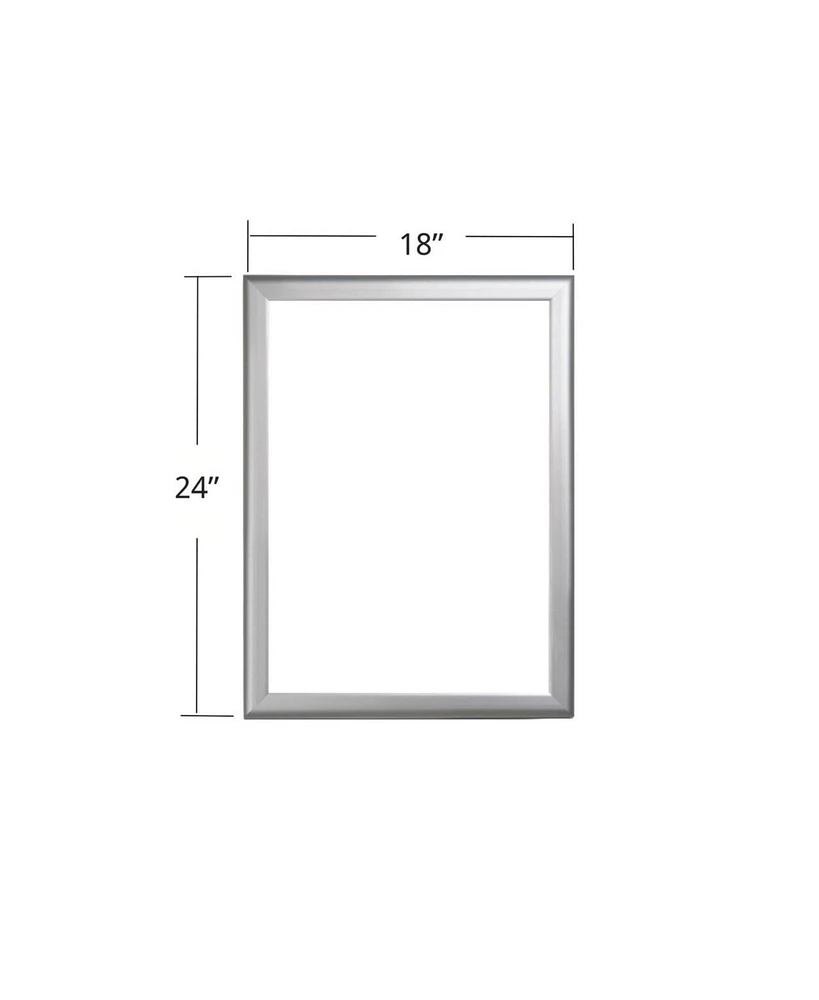 Azar Displays Small Dry Erase White Board