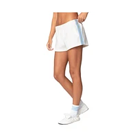 Edikted Women's Izzie Side Stripe Shorts