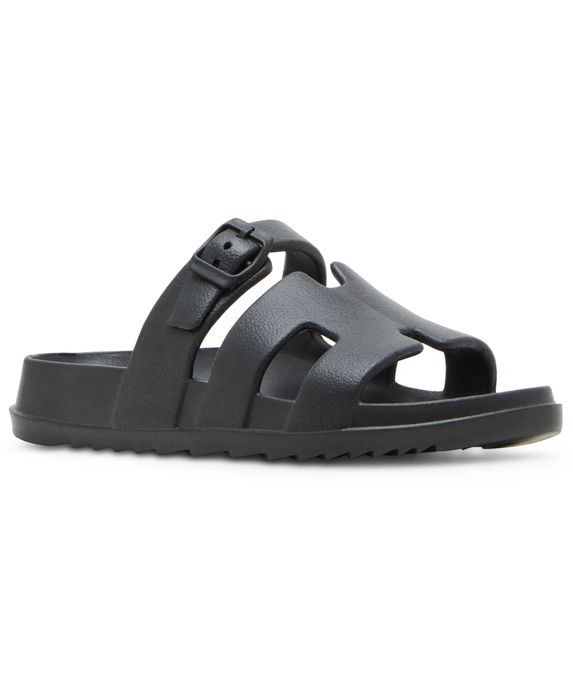 Madden Girl Darliing Banded Footbed Slide Sandals