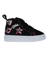 Bebe Toddler Girls Embroidered Sequin Sneakers