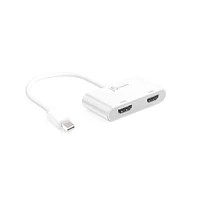 j5create JDA156 Mini DisplayPort to Dual Hdmi Adapter