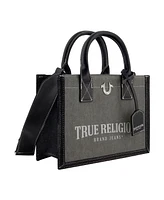 True Religion Modern Edge Denim Tote