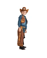 Dress Up America Cowboy Chaps and Vest Toddler Costume Boys/Girls