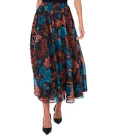 Parker The Emily Floral-Print Relaxed Maxi Skirt