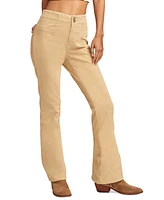 Lucky Brand Women's Stevie High-Rise Corduroy Flare Pants