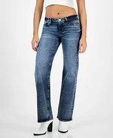 Guess Women's Low-Rise Slouchy Wide-Leg Jeans