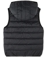 Timberland Big Boys Sleeveless Hooded Puffer Vest