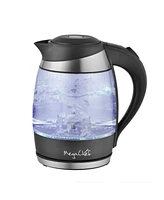 Megachef 1.8Lt. Glass and Stainless Steel Electric Tea Kettle