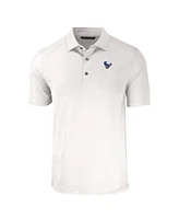 Cutter & Buck Men's White Houston Texans Americana Forge Eco Stretch Polo