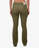 True Religion Women's Bootcut Cargo Pants