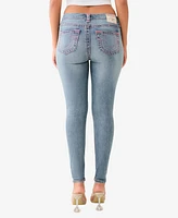 True Religion Women's Jennie Pick Super T Stitch Skinny Jean