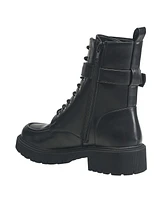 French Connection Women's Peri Lace-Up Combat Boots