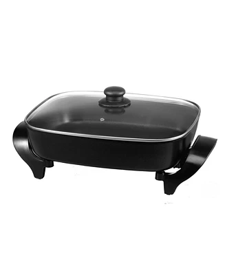 Megachef 14.96 Inch Electric Fry Pan with Non-Stick Coating