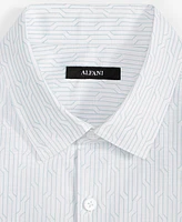 Alfani Men's Lenny Maze Short-Sleeve Shirt, Created for Macy's