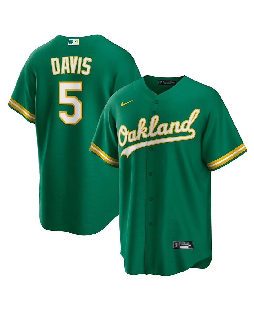 Nike Men's Jd Davis Oakland Athletics Home Replica Jersey