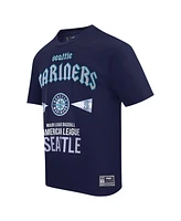 Pro Standard Men's Navy Seattle Mariners Oversized City Tour T-Shirt