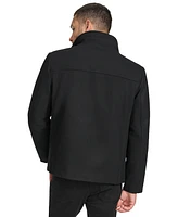 Calvin Klein Men's Hipster Full-Zip Jacket with Zip-Out Hood