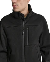 Dkny Men's Sweater-Knit Fleece Jacket