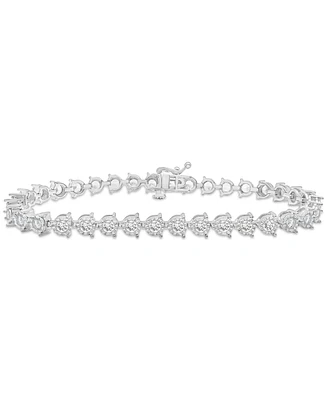 Wrapped in Love Diamond Tennis Bracelet (3 ct. t.w.) in 10k White Gold, Created for Macy's