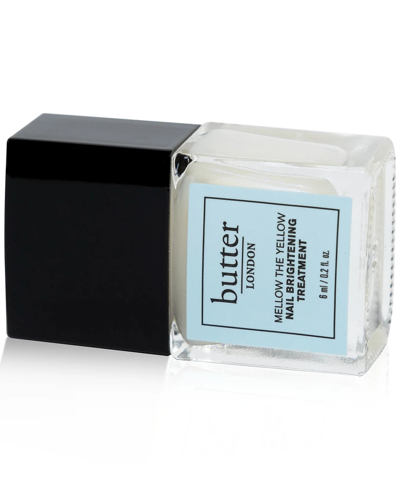 butter London Mellow The Yellow Nail Brightening Treatment, 0.2 oz.