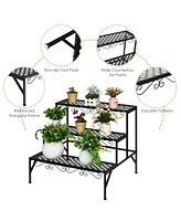 3 Tiers Metal Decorative Plant Stand