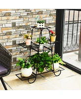 7 Tier Metal Patio Plant Stand