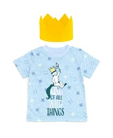 Warner Bros. Toddler Boys Where the Wild Things Are Max Cosplay T-Shirt and Crown