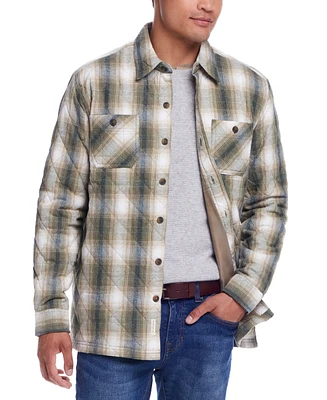 Weatherproof Vintage Men's Plaid Shirt Jacket