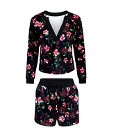 Adore Me Women's Lesley Sweatshirt & Shorts Set