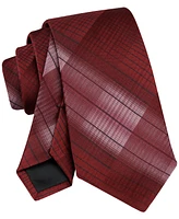 Calvin Klein Men's Carlin Shaded Grid Tie