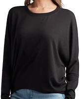 Bcx Juniors' Scoop Neck Dolman Sleeve Top