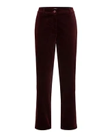 Olsen Women's Lisa Fit Straight Leg Uncut Cord Trouser