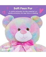 Best Choice Products 35in Giant Soft Plush Teddy Bear Stuffed Animal Toy w/ Bow Tie, Footprints