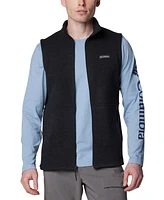 Columbia Men's Alto Pass Textured Knit Zip-Front Vest