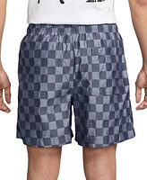 Nike Men's Club Flow Checker Logo Shorts