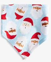 Holiday Lane Santa Cotton Matching Family Pet Bandana, Created for Macy's